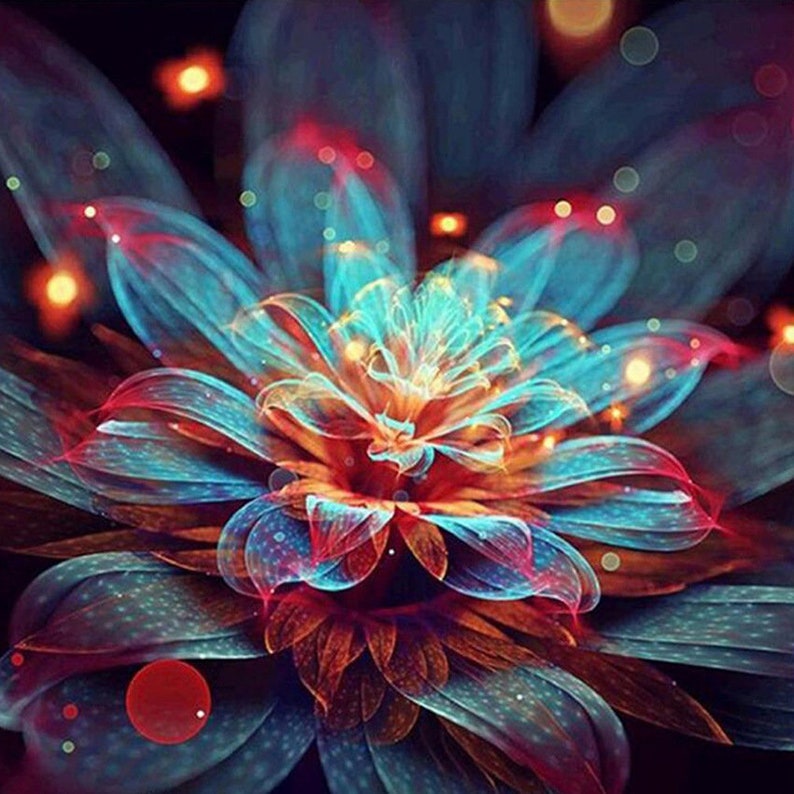 HXMJIED 12 Stück Diamant-Kunst-Schlüsselanhänger – Doppelseitig Mit Blumen-Motiv, 5D DIY Full Drill Set