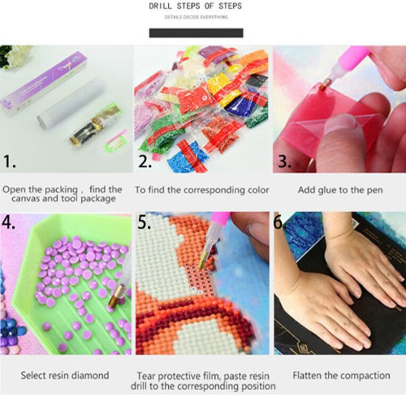 DIY Diamond Painting Animals Zoo Full Drills Diamond Painting