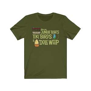 Give Me Series Adventure Unisex Jersey Short Sleeve Tee DLR WDW Shirt Disney Bounding Olive