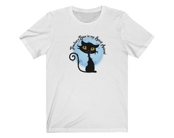 Thackery Binx Full Moon Unisex Jersey Short Sleeve Tee, Spirit Animal, Halloween Shirt