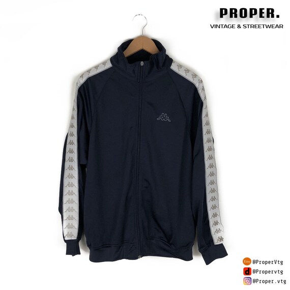 kappa track sweater