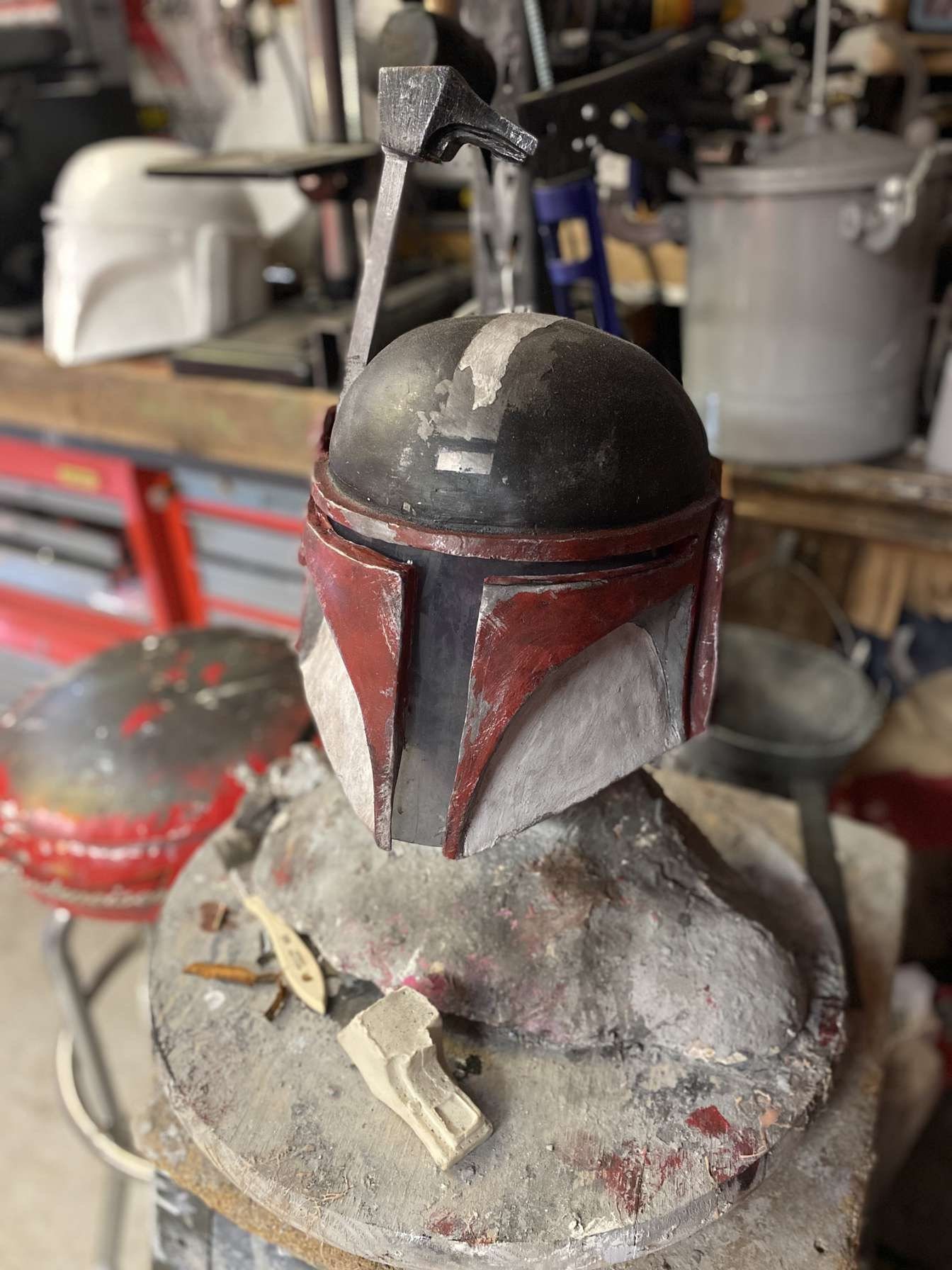 Mandalorian helmet kit hand made Etsy