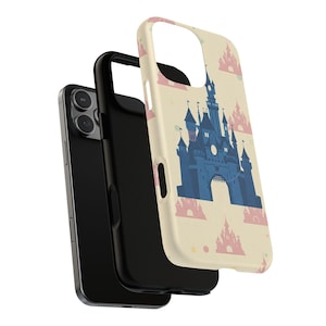 Disney Castle Phone Case for iPhone, Tough Magical Cover, Gift for Disney Lovers, Fantasy Tech Accessory, Durable Protective Phone Shell