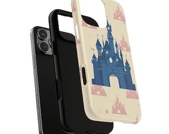 ディズニーキャッスルiPhoneケース、マジカルファンタジーテクノロジー、耐久性のある保護シェル