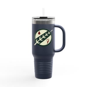 Boba Fett Mandalorian Travel Mug, Sci-Fi Gift image 2