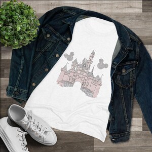 Women&#39;s T-Shirt, Disney Vacation Castle Shirt, Magical Tee for Her, Disney Trip Outfit, Disney Fan Gift, Family Vacation Shirt