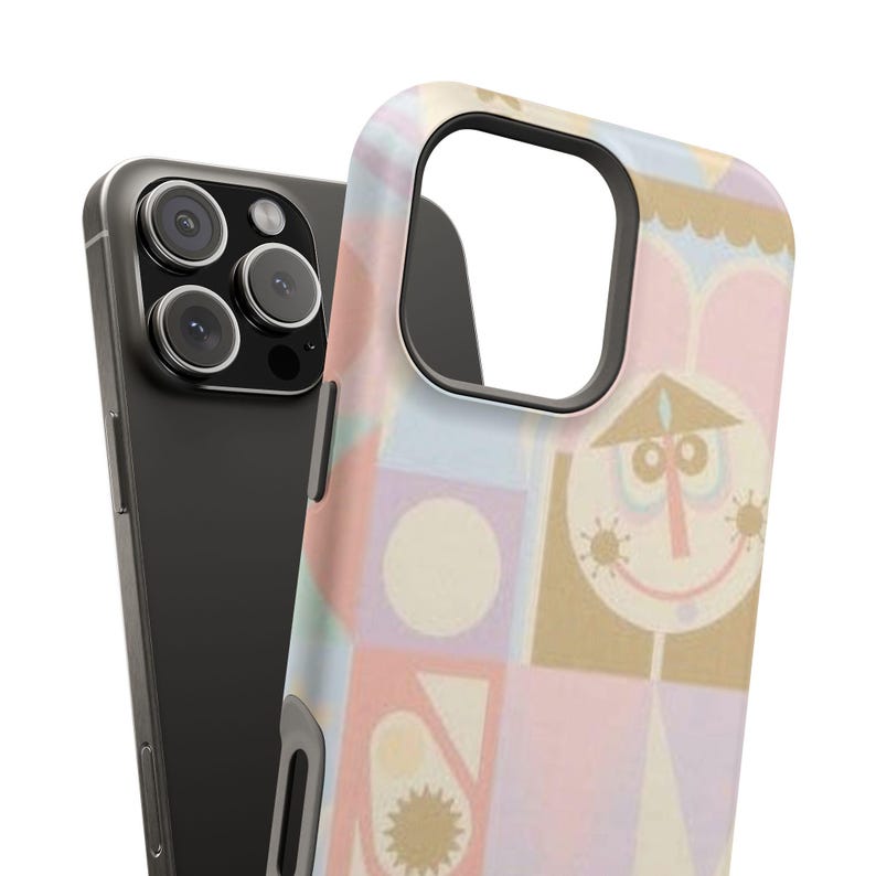 Small World Disney-telefoonhoesje – slagvaste beschermhoes afbeelding 6