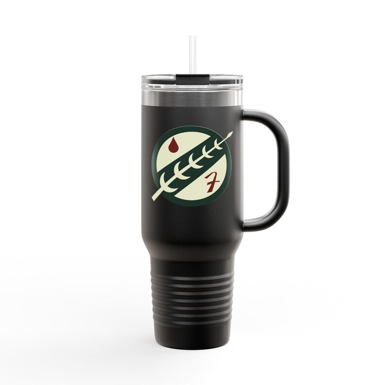 Boba Fett Mandalorian Travel Mug, Sci-Fi Gift image 8