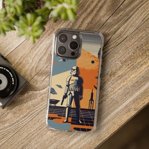 Stormtrooper iPhone Case: Star Wars Magnetic Clear Impact Case
