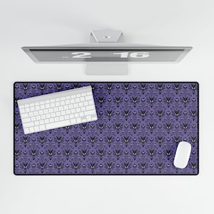 Haunted Mansion Desk Mat: Disneyland and Disney World Wallpaper Mouse Pad