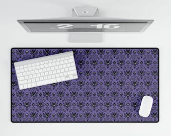 Haunted Mansion Desk Mat: Disneyland and Disney World Wallpaper Mouse Pad