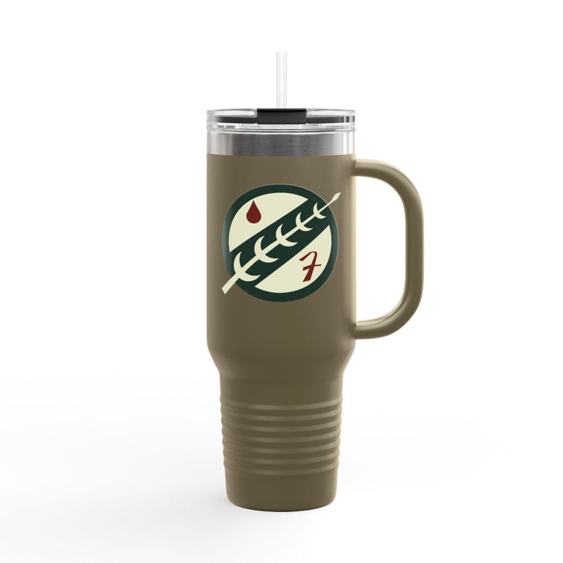 Boba Fett Mandalorian Travel Mug, Sci-Fi Gift image 7