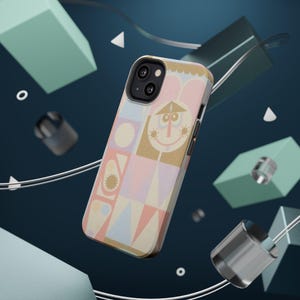 Small World Disney-telefoonhoesje – slagvaste beschermhoes afbeelding 10