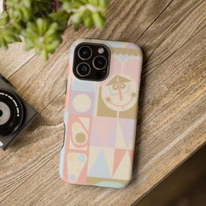 Small World Disney-telefoonhoesje – slagvaste beschermhoes afbeelding 1
