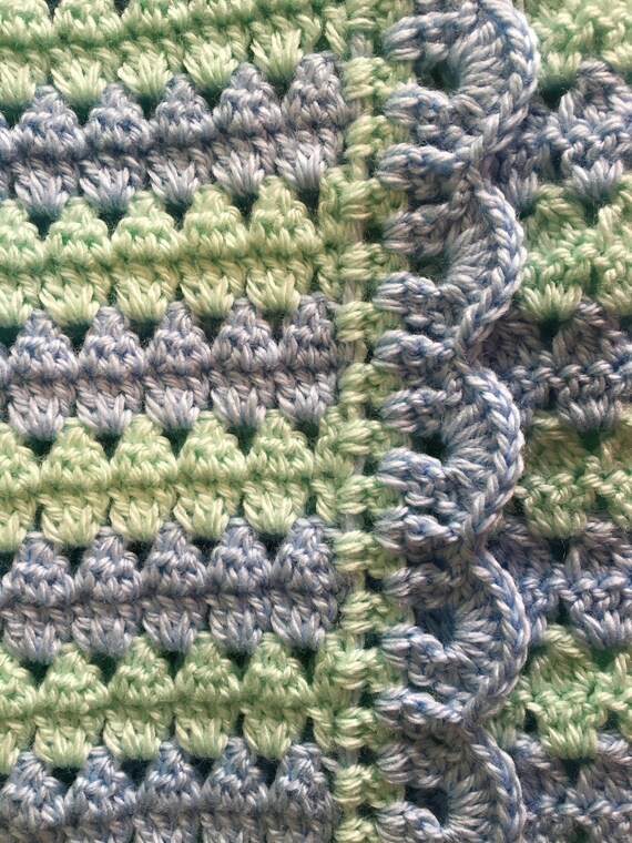 etsy crochet baby blanket