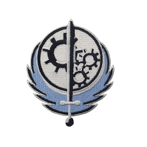 Naszywka haftowana Bractwo Stali BOS w stylu Fallout