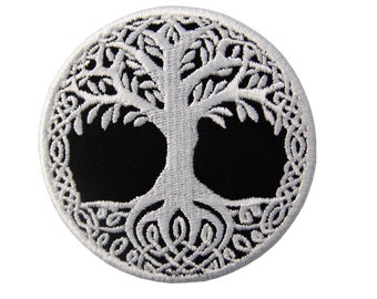 Yggdrasil the Tree of Life in Norse  Sew/Iron On Patch Emblem Badge