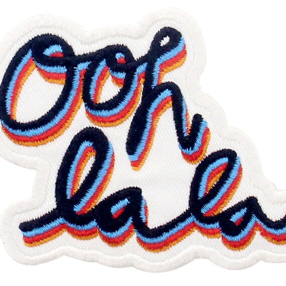 Outer Space Decorative Embroidered Sew or Iron-on Backing Patch - Ooh La La  Factory
