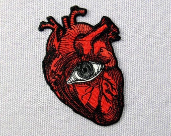 thumbnail image 2 of Owl Head Eye Patches Motorcycle Biker Wing For T-Shirt Garment Decoration Embroidery Applique Iron On Badge 1pc TH2140 (2140 2 of 11