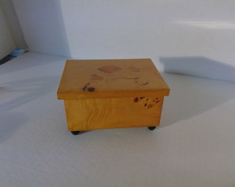 Reuge Music Box wood Inlay made in Italy