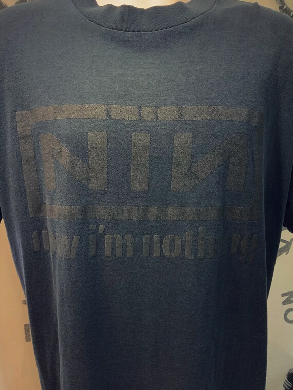 Nine Inch Nails, Now I'm Nothing, Vintage T-Shirt… - image 2