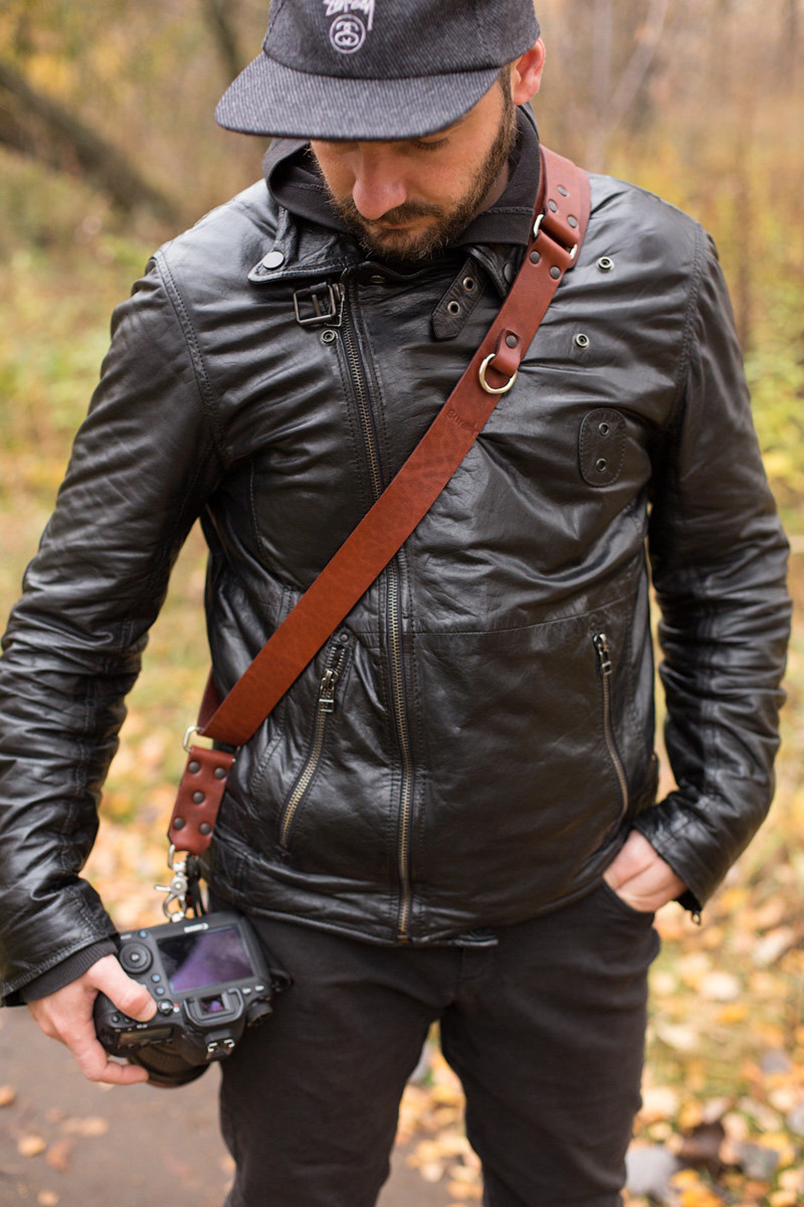 Camera Harness Camera Strap Leather Harness Shoulder strap Etsy