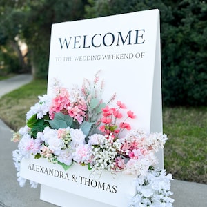 Downloadable Tutorial: Flower Box Welcome Sign, DIY Bloom Box, Make Your Own Flower Box Wedding Sign, Step by Step Instructions With Photos image 5