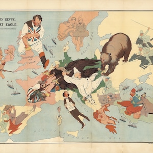 Old World Map, Digital Map Print, Vintage Map, Vintage Map Print, Ancient Maps, Old Maps, Old Map Print, Antique Map, Poster Map