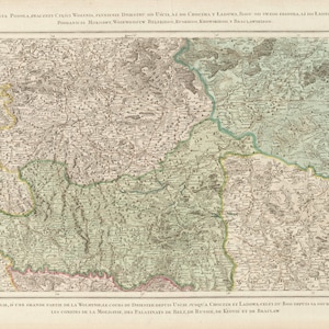 Karte von Podolien, ein großer Teil von Wolhynien, Karte von Polen, Polen Karte, Polen Karten, Polen Print, Polen Download, Altes Polen, 1772 Karte