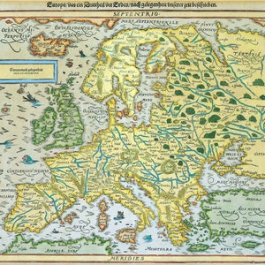 Old Map of Europe, Old Europe Map, Map of Europe, Printable Download, Europe Map, PRINTABLE Map, Large Europe Map, Antique Map, Poster Map