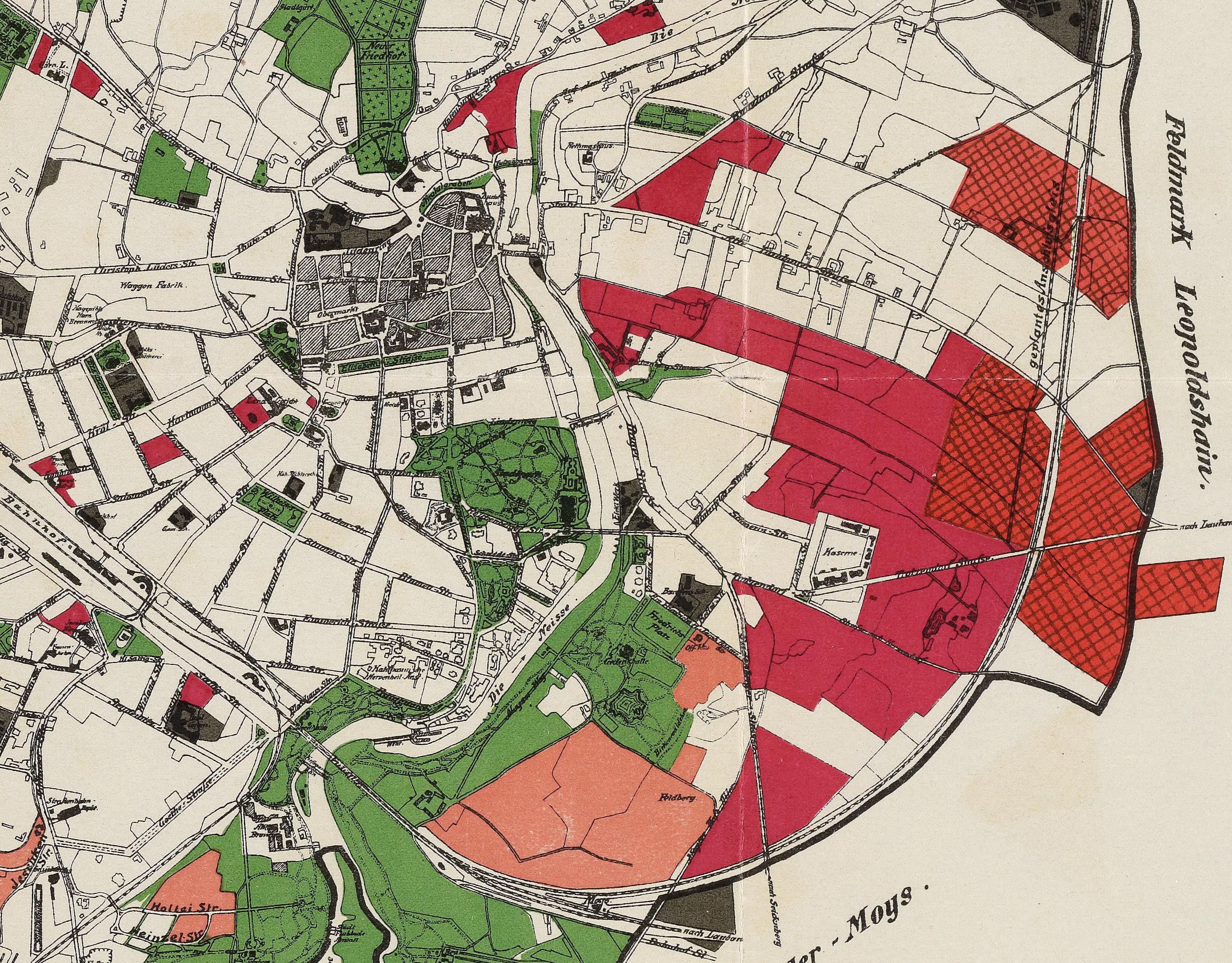 Görlitz Karte Karte von Görlitz Alte Görlitz Karte | Etsy