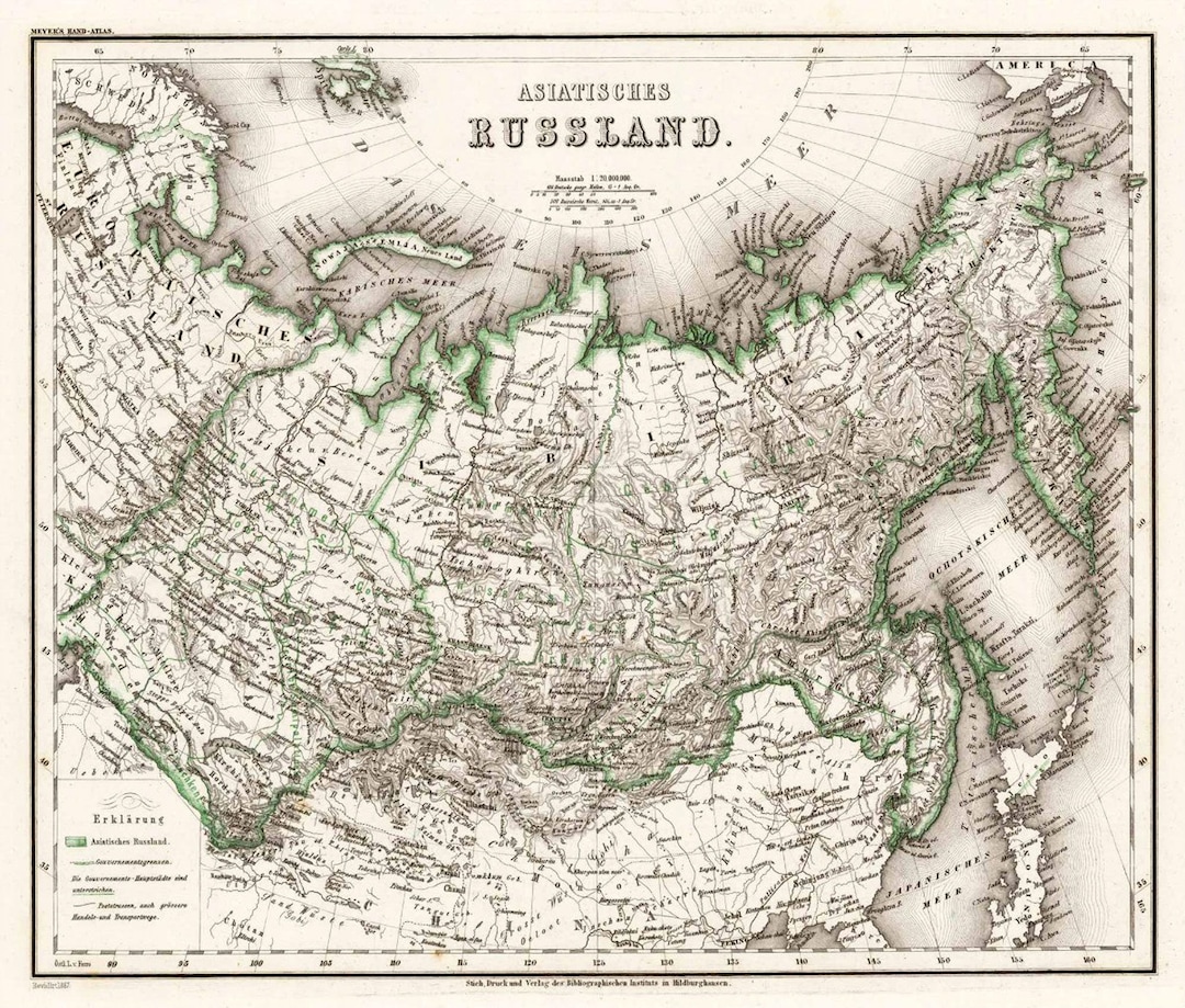 ロシア地図、ロシアの古地図、古い世界地図、デジタル古世界地図