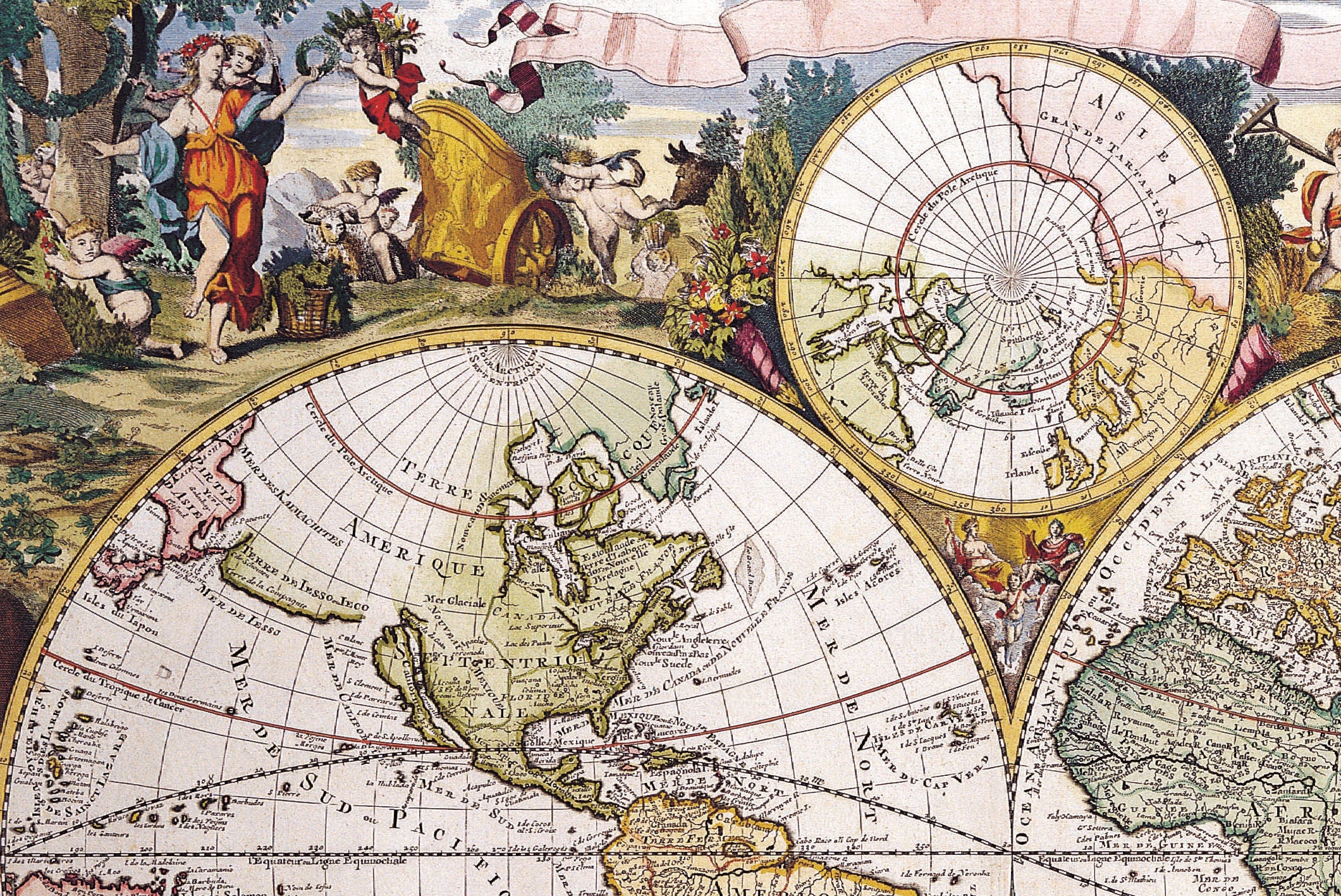 アンティーク世界地図、旧世界地図、デジタル地図プリント、ビンテージ