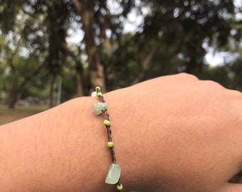 Poderosa piedra de jade, guardián de demonios, magia satánica, ritual oculto, energía de Djinn, generador de dinero, deseos concedidos, pulsera, joyería.