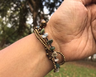 Poderoso Jade Embrujado Inspirado por Marid Djinn Solomon que te da el poder de luchar B2 Bacelet Jewelry