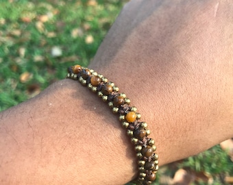 Anillo de ojo de tigre malvado, poderoso, de Marid Djinn, talismán propio de la bruja, hechizo Wicca, recipiente espiritual pagano, saludable, fuerte y robusto, pulsera A1, joyería