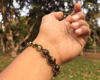 Pulsera de joyería A2 con el espíritu de la riqueza, el genio embrujado, la fortuna, el dinero, el demonio y la magia de la suerte.