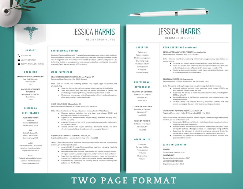 Nurse Resume:examples,samples Free edit with word