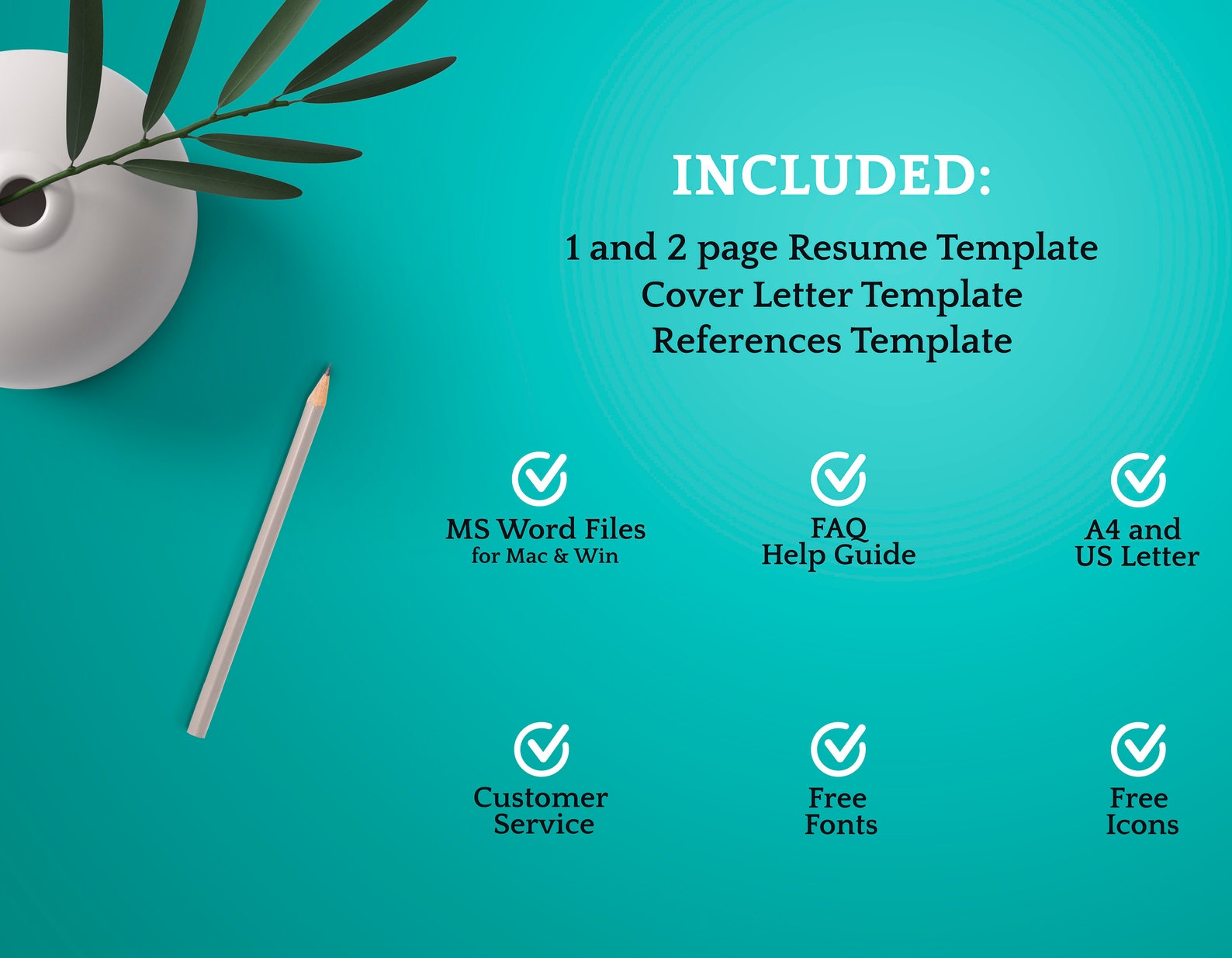 nurse-resume-template-nursing-resume-template-2-page-etsy