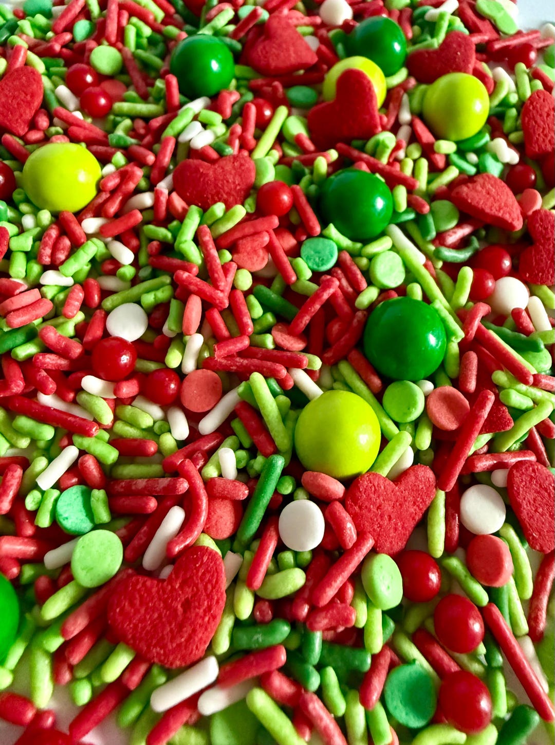 Biggest Heart Christmas Sprinkle Mix, Christmas Cookie Decorating ...