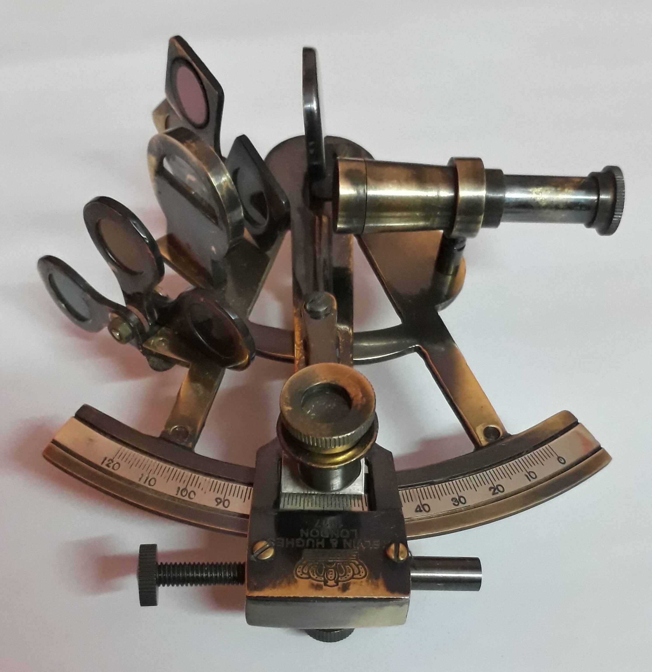 Solid Brass Sextant 4/" Astrolabe Marine Nautical Maritime Gift Ships Instrument