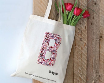 Personalised totebag - perfect gift for Mother's day - Teacher's Appreciation week - Personalized totebag - Custom totebag - Cotton