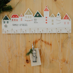 Christmas advent calendar countdown diy kit Christmas countdown stickers for wooden Advent Calendar and personalised Advent Calendar image 8