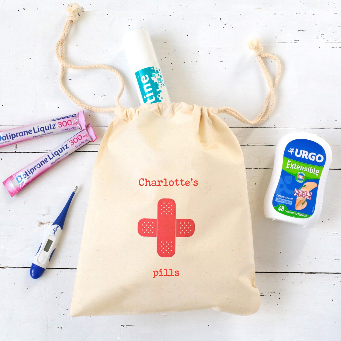 Personalised Drawstring Cotton Bags Etsy