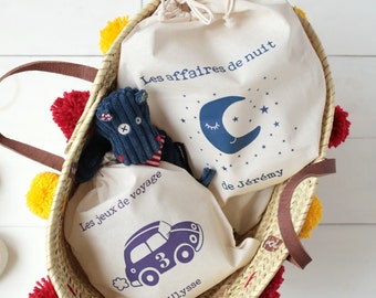 Bolsas personalizadas: para los niños y no tan niños, indispensables para tenerlo todo ordenado y llevarlas contigo a todos sitios!