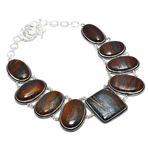 Tiger iron necklace Clearance