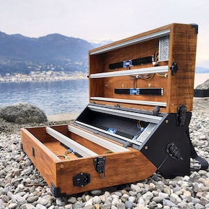 15U 84 or 104 or 126 hp (or other) EURORACK CASE POWERED, modular synthesizer, patched resealable