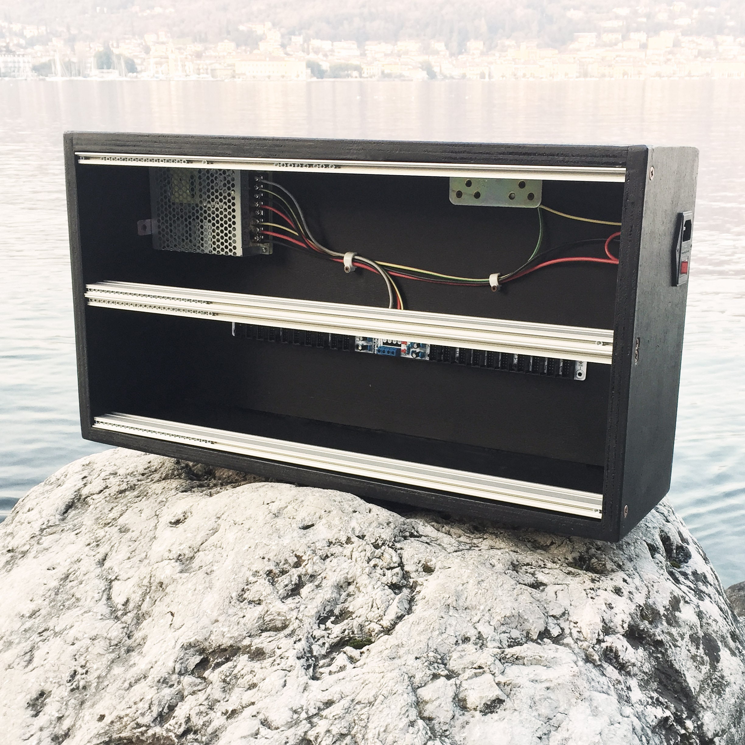 鍵盤楽器 Case From Lake 6U 126HP Modular Case 6U Eurorack Case Powered, 120 or 126 hp, patched resealable