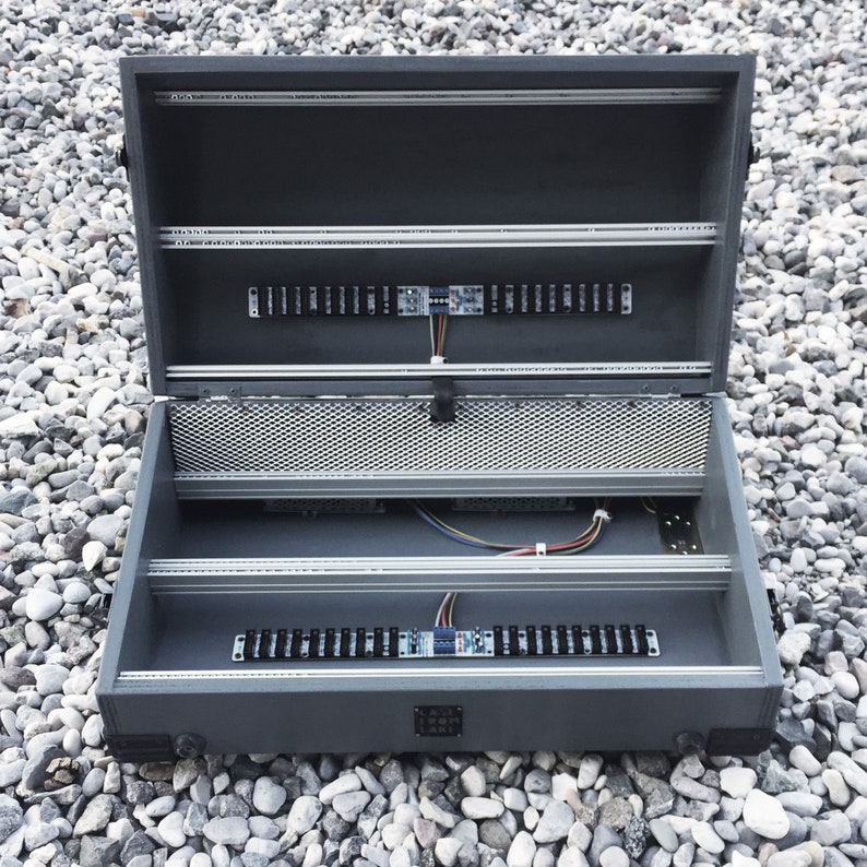 12U EURORACK CASE POWERED 84 104 126 hp or other patched image 8