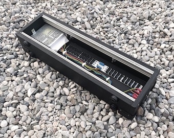 6U Eurorack Case Powered, 120 or 126 hp, patched resealable